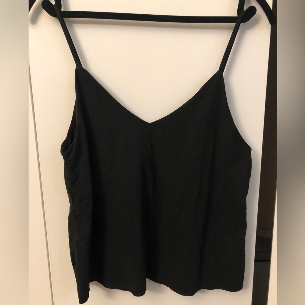 Forever 21 Black Suede Tank Top - Small